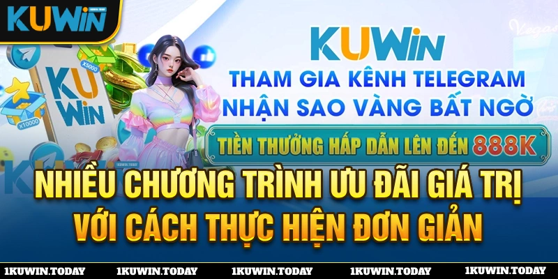 Chỉ cần vài bước thực hiện đơn giản để nhận khuyến mãi KUWIN