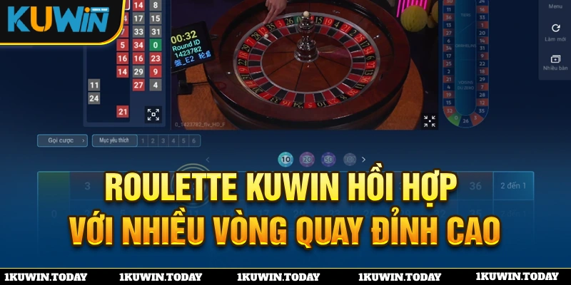 Luật và các cửa cược có trong Roulette KUWIN